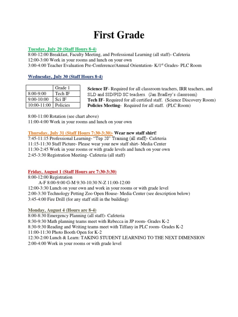 First Grade | PDF | Career & Growth | Language Arts & Discipline