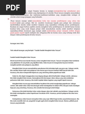Kebaikan Kebaikan Kelas Tuisyen Pdf