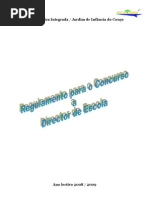 regulamento do concurso