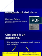 Pathogenicita dei virus