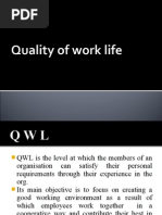 Quality of Work Life
