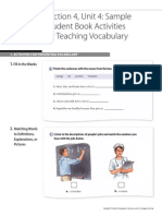 Activities For Teaching Vocabulary