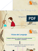 Trabajo Vicios Del Lenguaje