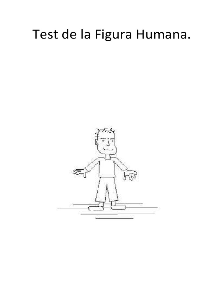 Test de la Figura Humana: Interpretación Psicológica | PDF ...