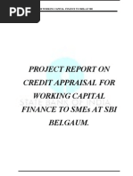 Download Credit Appraisal for Working Capital Finance to Small and Medium Enterprises at State Bank of I by verma_sk2 SN23330869 doc pdf