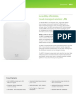 Affordable Cloud Managed MR12 Wireless Access Point