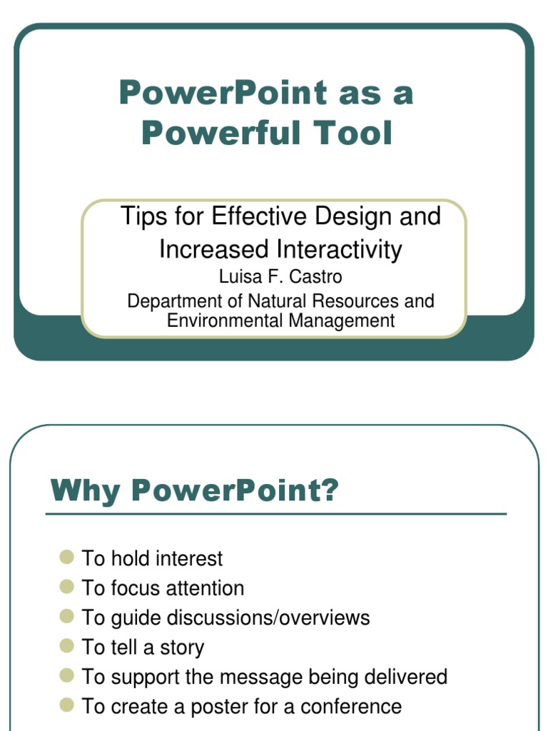 PowerPoint Design Tips for Engagement | PDF