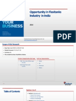 Opportunity in Flexitanks Industry in India - Feedback OTS - 2014