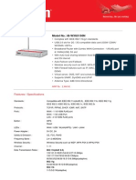 3G+ Wireless-N Router: Model No.: iB-W3GX150N