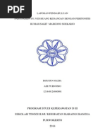Download Laporan Pendahuluan Peritonitis by Adi Purnomo SN233321517 doc pdf