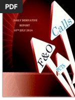 Derivative Report 10 July 2014