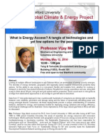 Modi Energy Access Talk Flier