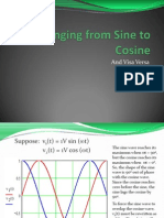 Changing From Sine To Cosine