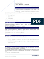 Windows Active Directory Fsmo Roles