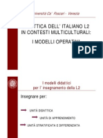 Modelli Operativi Fasi e Tecniche UD