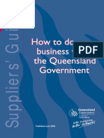 How to Make Business With QLD Gov