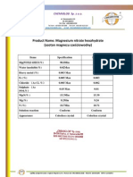 Azotan magnezu sześciowodny (Magnesium nitrate hexahydrate) - Chemiglob.com