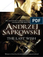 The Last Wish by Andrzej Sapkowski Extract