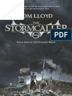 The Stormcaller by Tom Lloyd Extract
