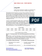 Phân Loại Tính Cách Bằng Mbti - Tony Dzung 1