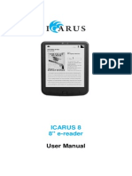 E800BK Man ICARUS8 User Manual