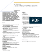 01 PartnerINTERNAL SAP Access Control 1 Page Overview Partner Portal