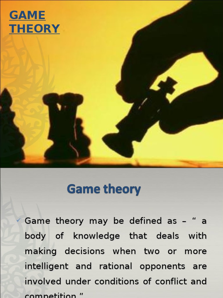 essays on game theory pdf