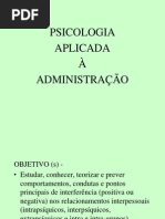 Psicologia Aplicada à ADM