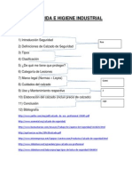 Segurida e Higiene Industrial