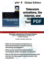 Global Edition: 6 Telecomm Unications, The Internet, and Wireless Technology