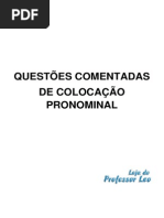 Colocação Pronominal