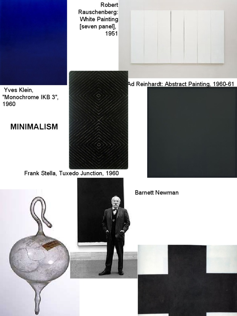 Minimalism Pdf Minimalism Modern Art