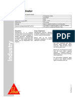 Sika Aktivator: Description Areas of Application Method of Application