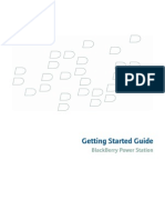 Getting Started Guide: Blackberry Power Station