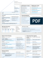 SEO Cheat Sheet by Moz