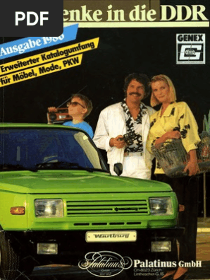 Genex Hauptkatalog Auto 1986