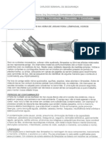 Dss - Cuidados Na Hora de Jogar Fora Lâmpadas, Vidros Quebrados e Lâminas