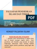 Falsafah Pend. Islam & Timur