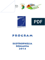 Ecotrophelia 2014 Program