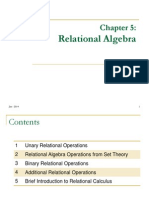 Chapter 5 Relational Algebra v2