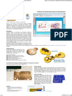 2D PCB Printed Circuit Board Design and Manufacture Software