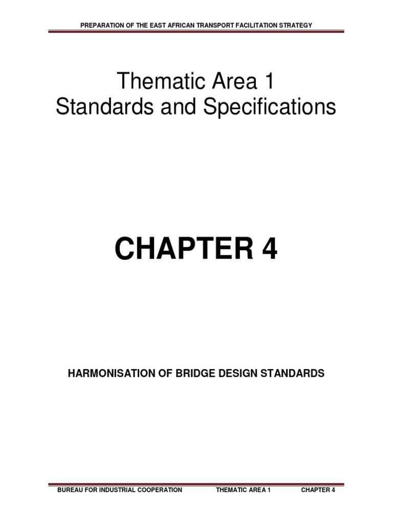 Bridge Design Loads in East Africa PDF Road Transport Transport