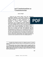 Aziz Z. Huq, Structural Constitutionalism as Counterterrorism