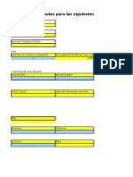 Formulas Varias