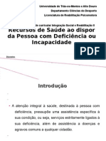 Integração Social e Reabilitação