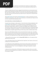 Editable PDF Files