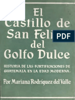 Rodriguez Del Valle - El Castillo de San Felipe Del Golfo Dulce