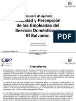 XVII - Reporte Servicio Domestico