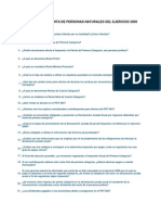 Impuesto A La Renta de Personas Naturales Del Ejercicio 2009