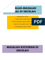 Masalah Moral Di Sekolah